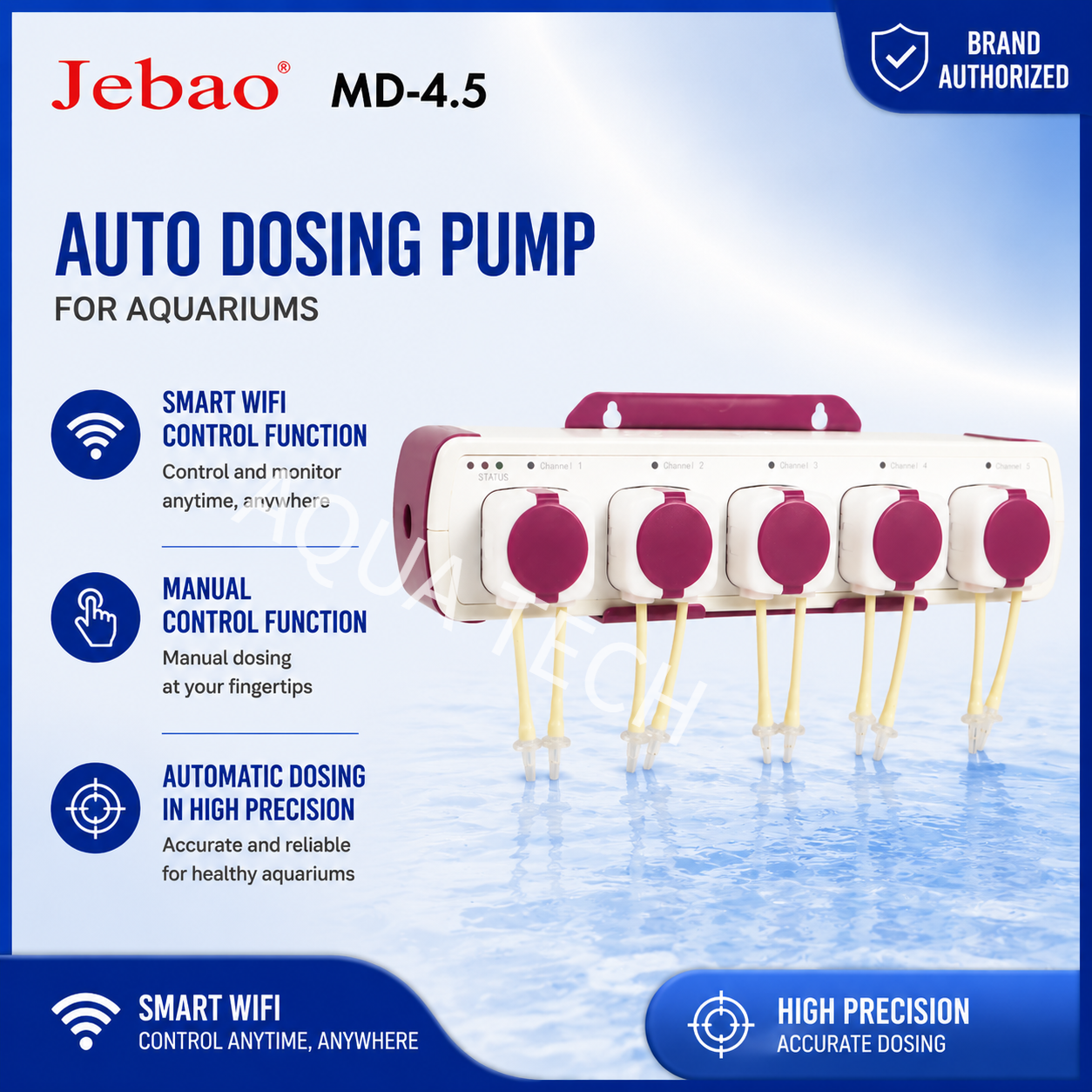 Marine Aquarium Reef - Jebao Jecod Smart Doser MD-4.5 WiFi