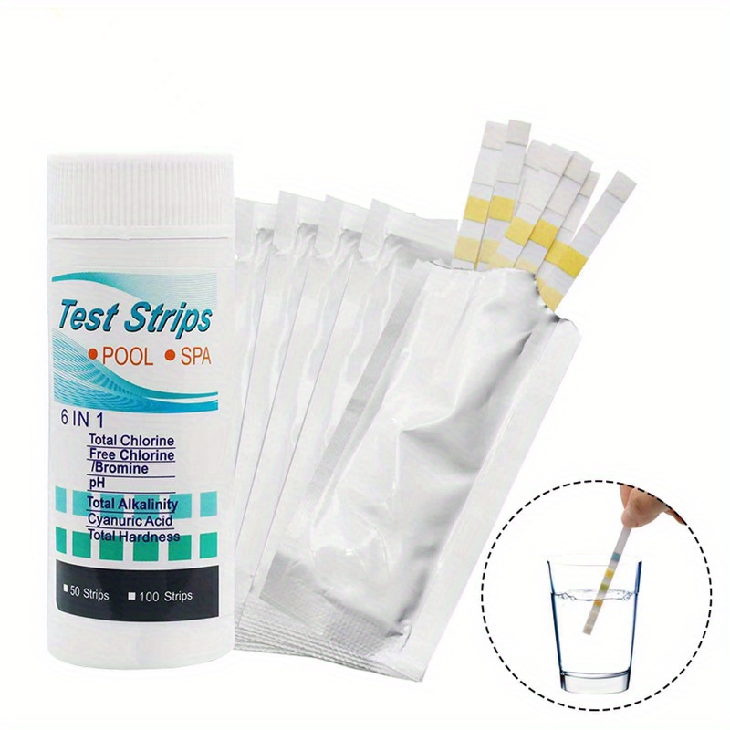 Marine Aquarium Bacteria - 6-in-1 Pool & Spa Water Test