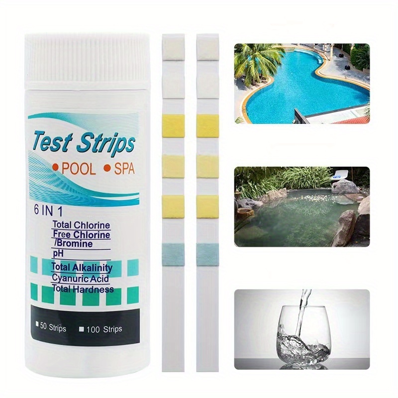 Marine Aquarium Bacteria - 6-in-1 Pool & Spa Water Test