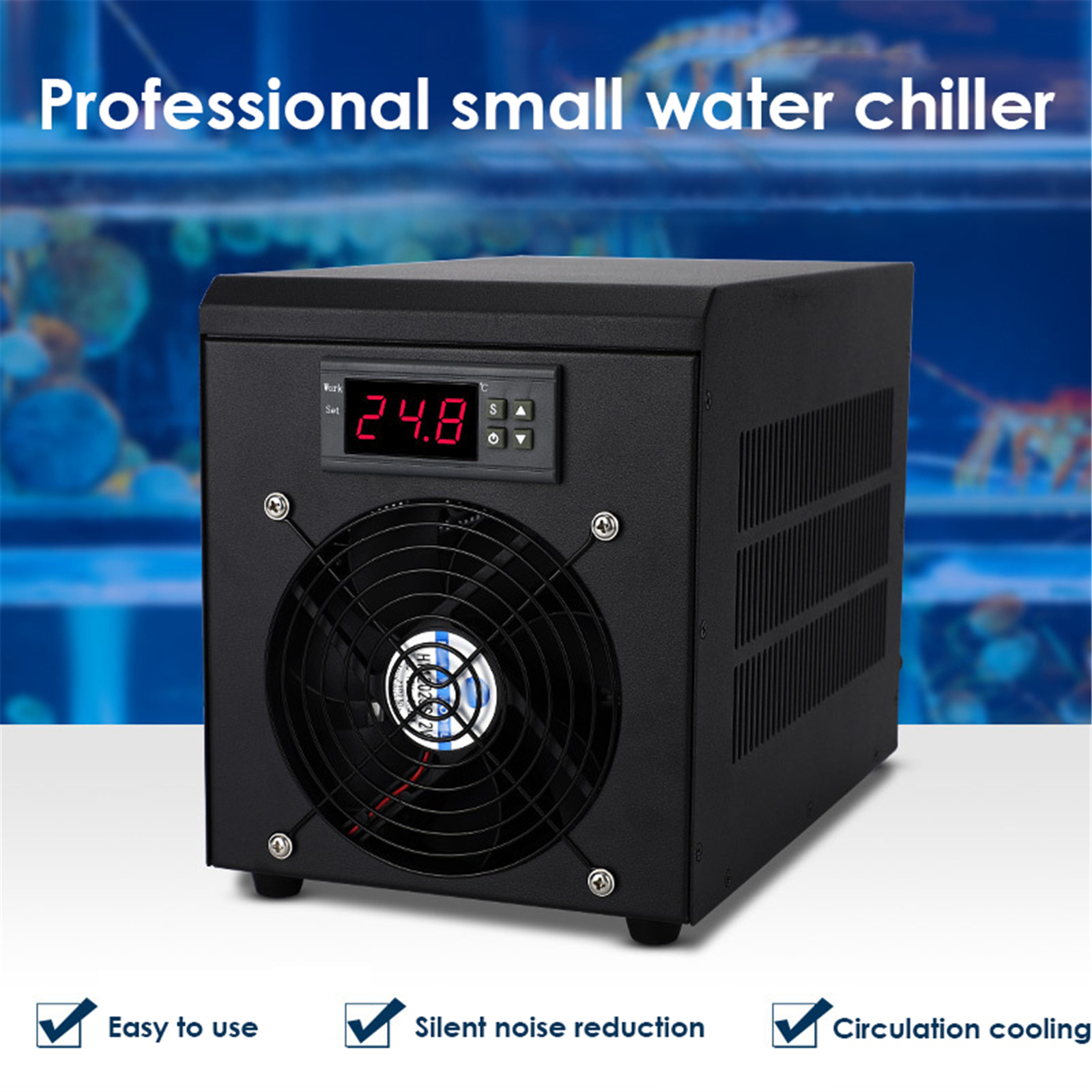 180W Máy Bơm Nước Hồ Cá Làm Lạ - đánh giá và giá Marine Aquarium Chiller