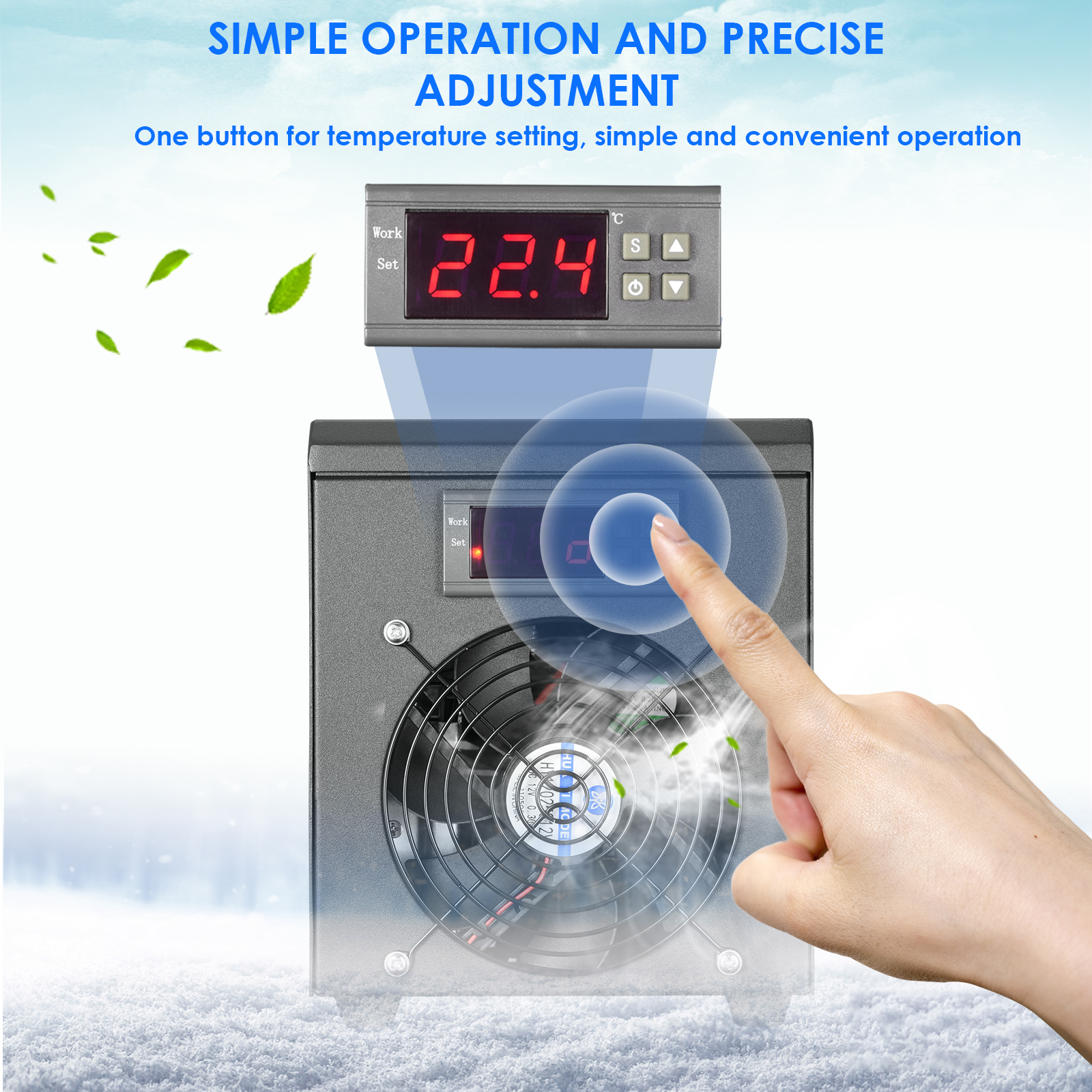 180W Máy Bơm Nước Hồ Cá Làm Lạ - đánh giá và giá Marine Aquarium Chiller