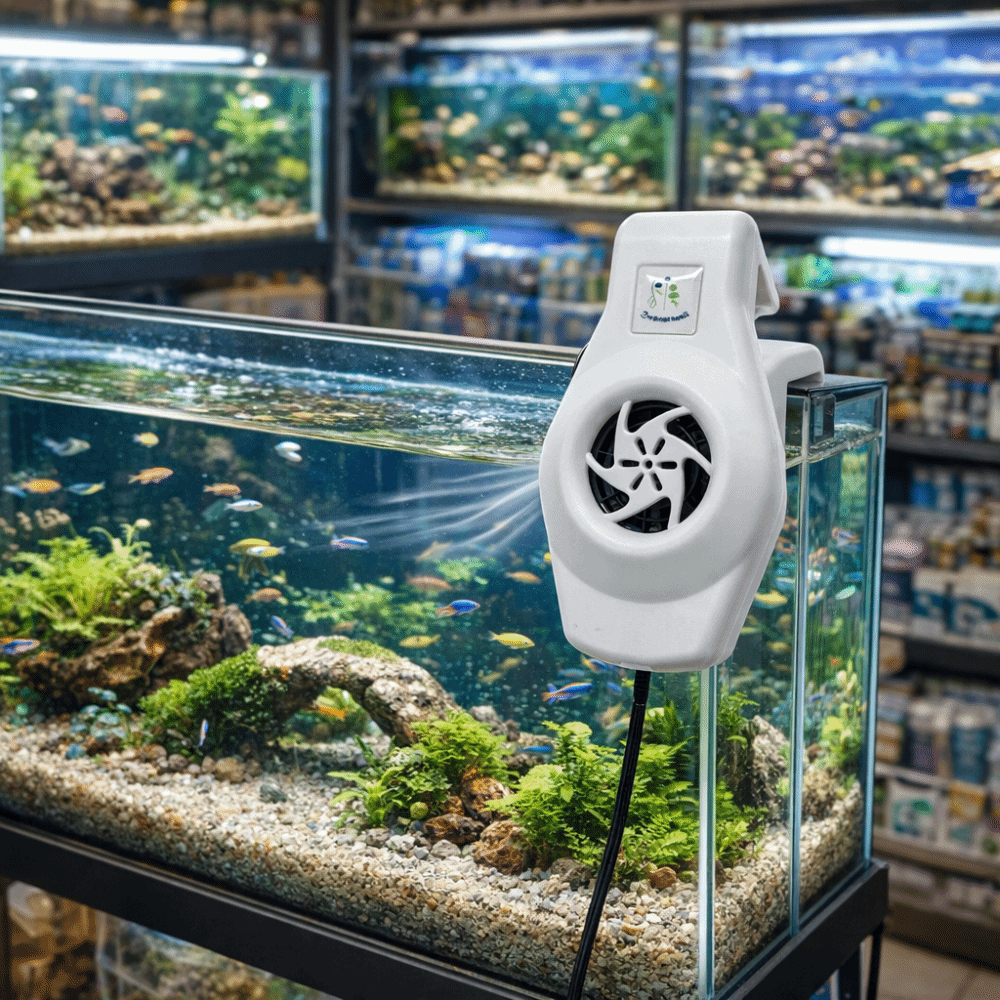 Silent Aquarium Cooling Fan Po - đánh giá và giá Marine Aquarium Chiller