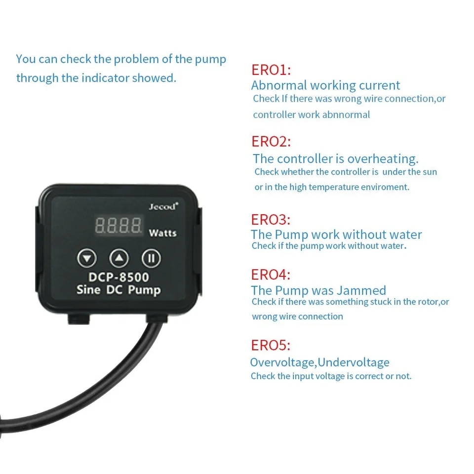 Jebao Jecod DCP 2500/3500/5000 - đánh giá và giá Marine Aquarium Reef