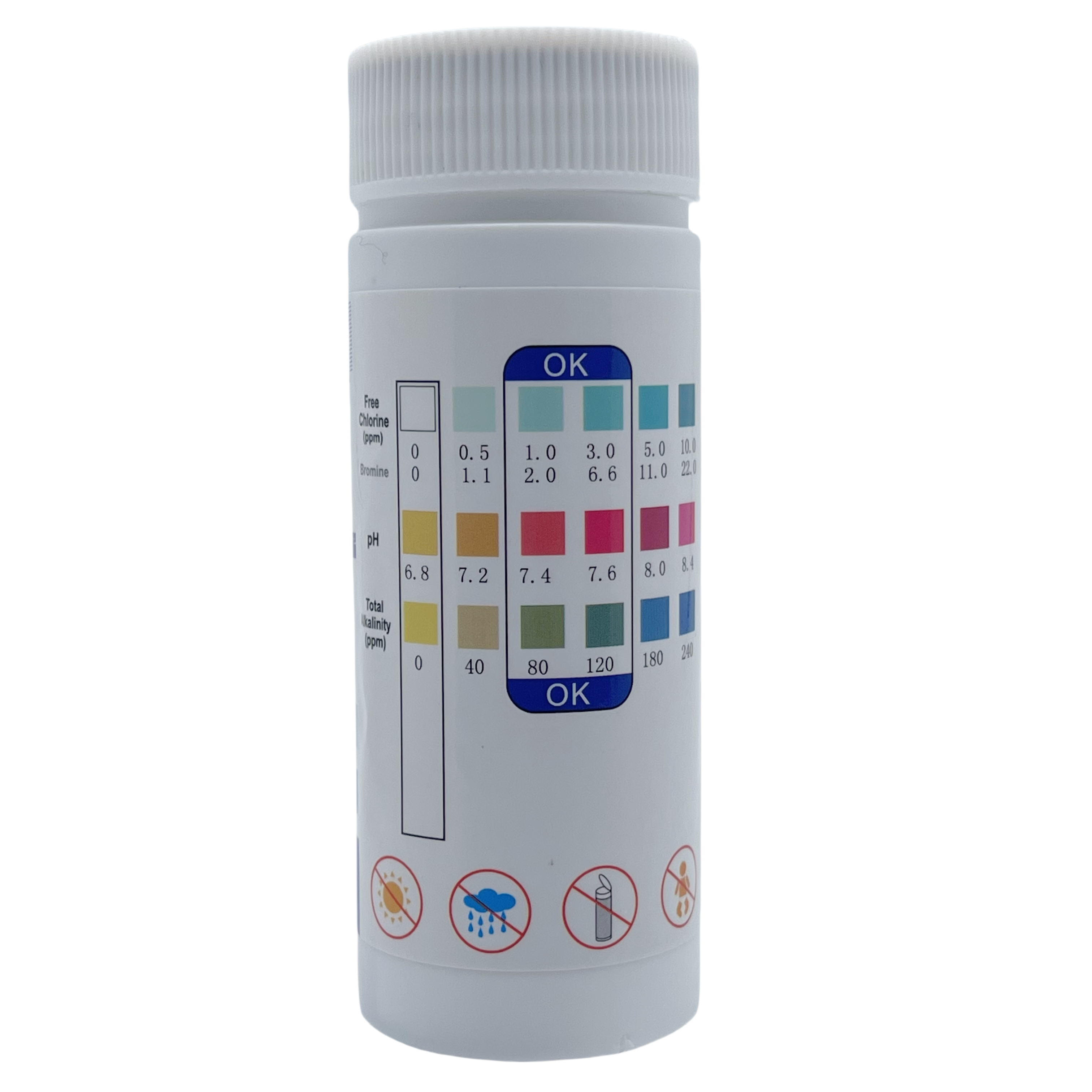 Chlorine PH Test Strips SPA Sw - đánh giá và giá Marine Aquarium Bacteria