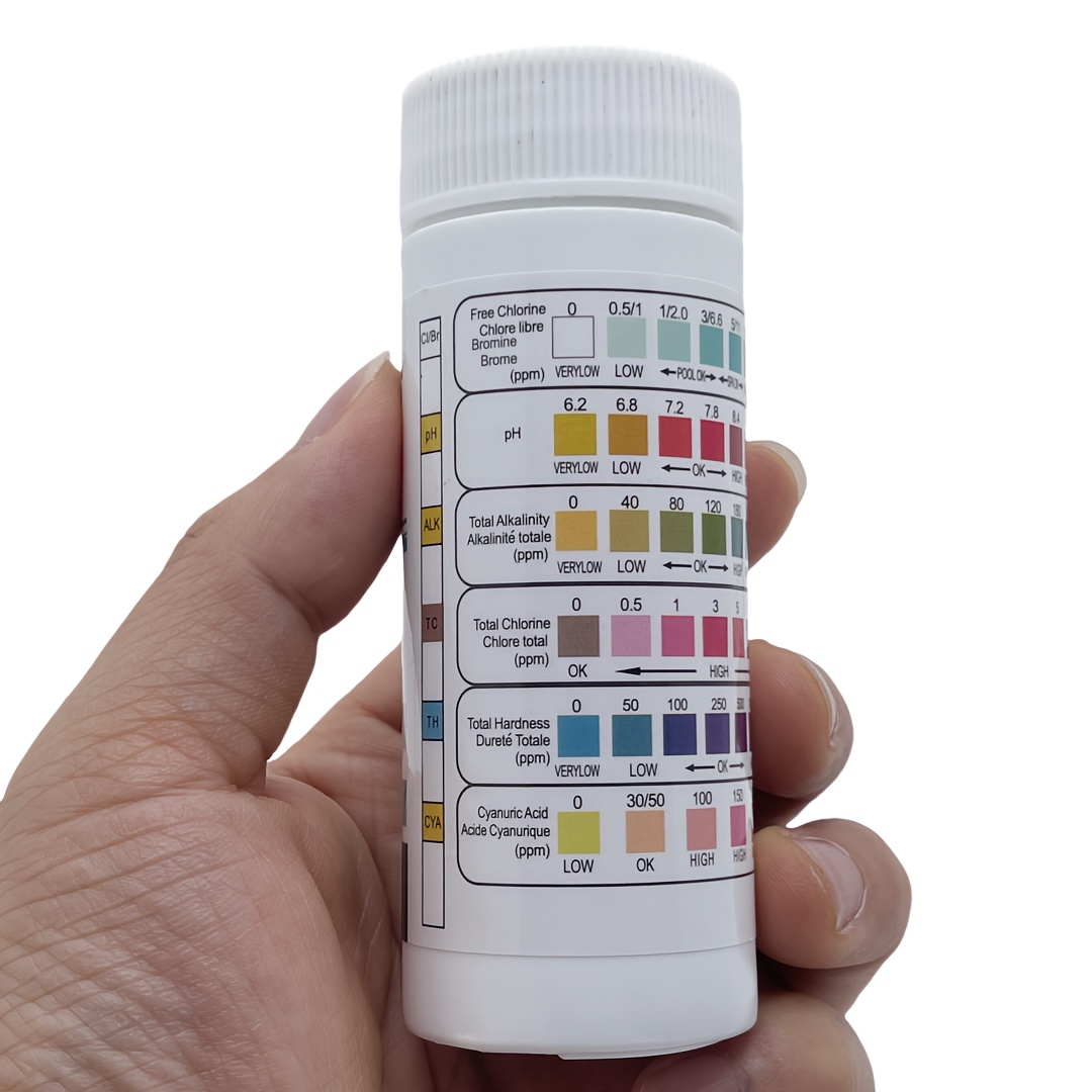 6-in-1 Pool & Spa Water Test S - đánh giá và giá Marine Aquarium Bacteria