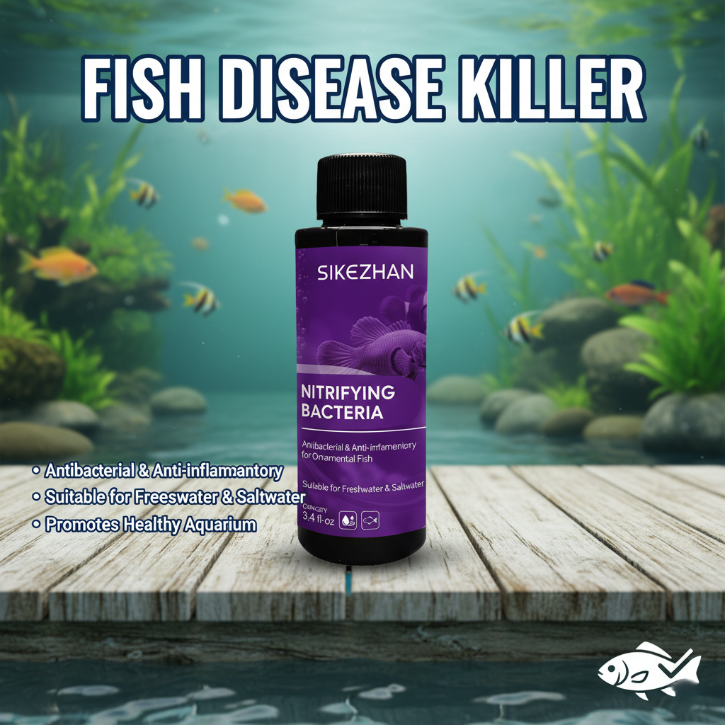 SIKEZHAN Fish Disease Treatmen - đánh giá và giá Marine Aquarium Bacteria