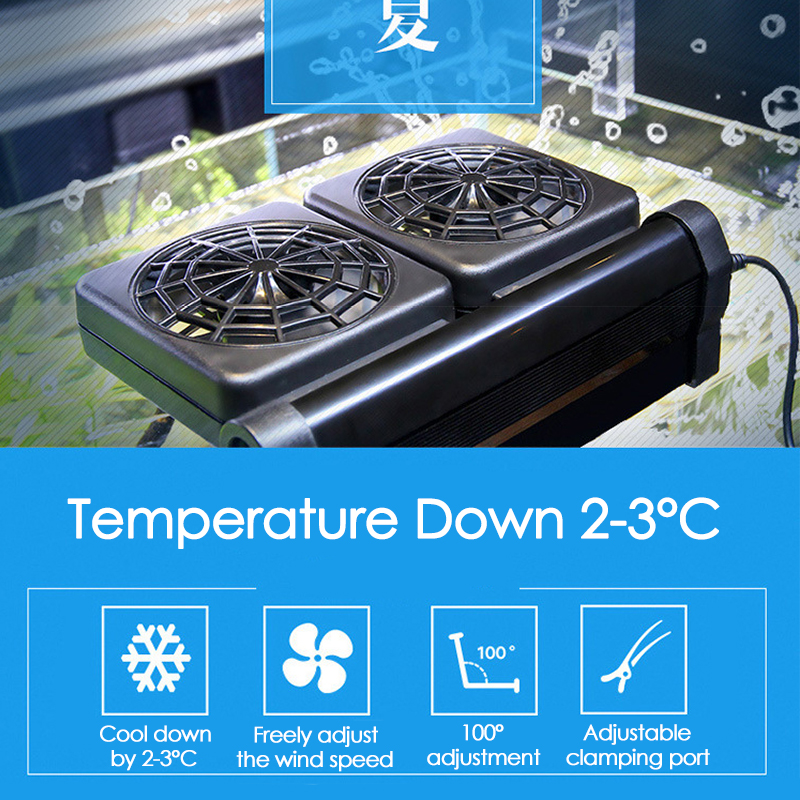 Aquarium Cooling Fan Mute Mult - đánh giá và giá Marine Aquarium Chiller