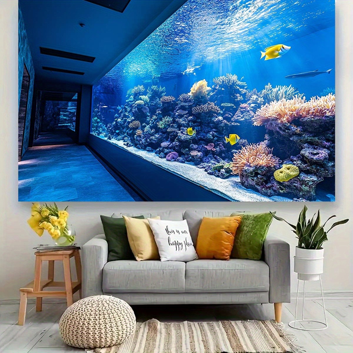Vibrant Underwater Aquarium Ta - đánh giá và giá Marine Aquarium Reef