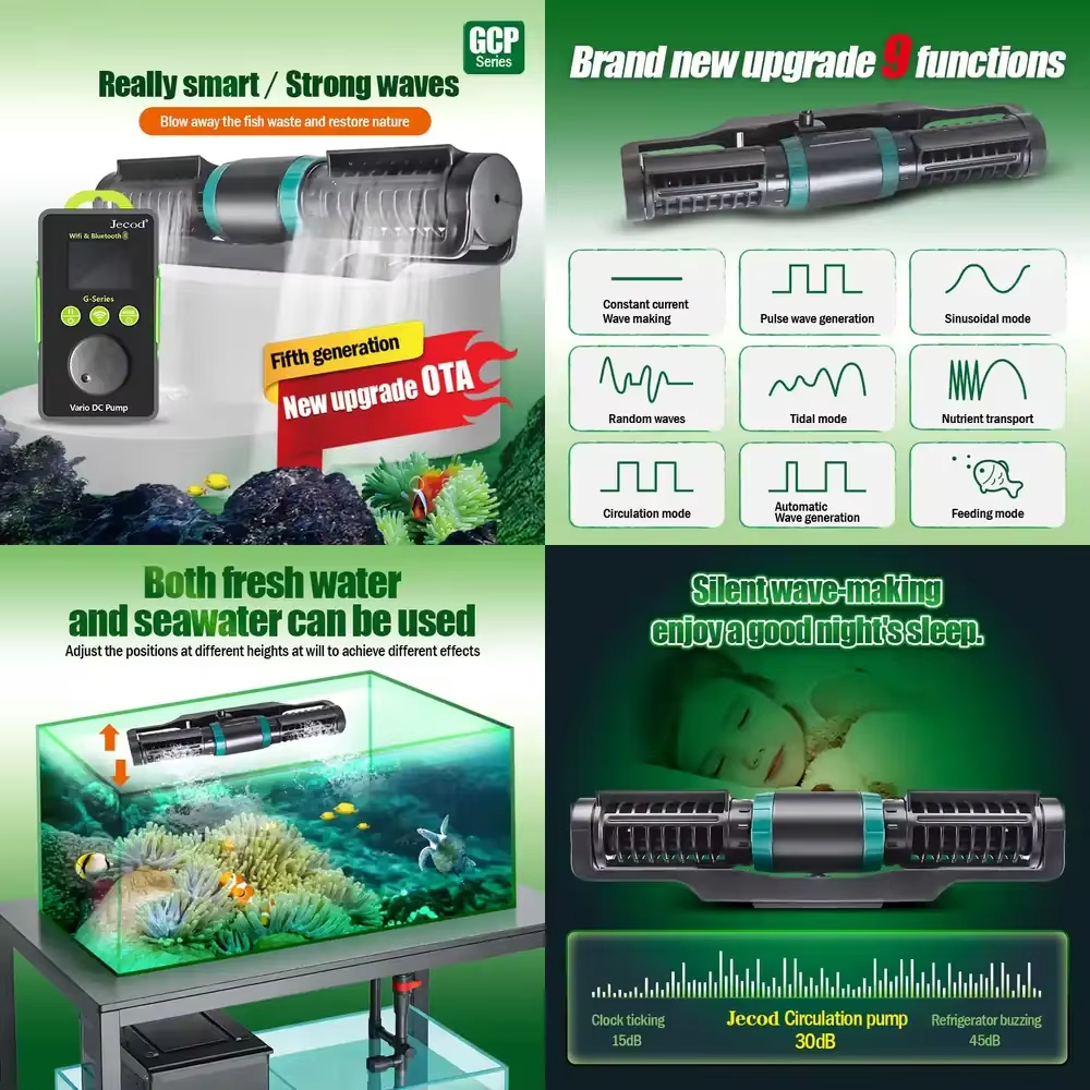 Jebao Jecod Factory Direct GCP - đánh giá và giá Marine Aquarium Reef