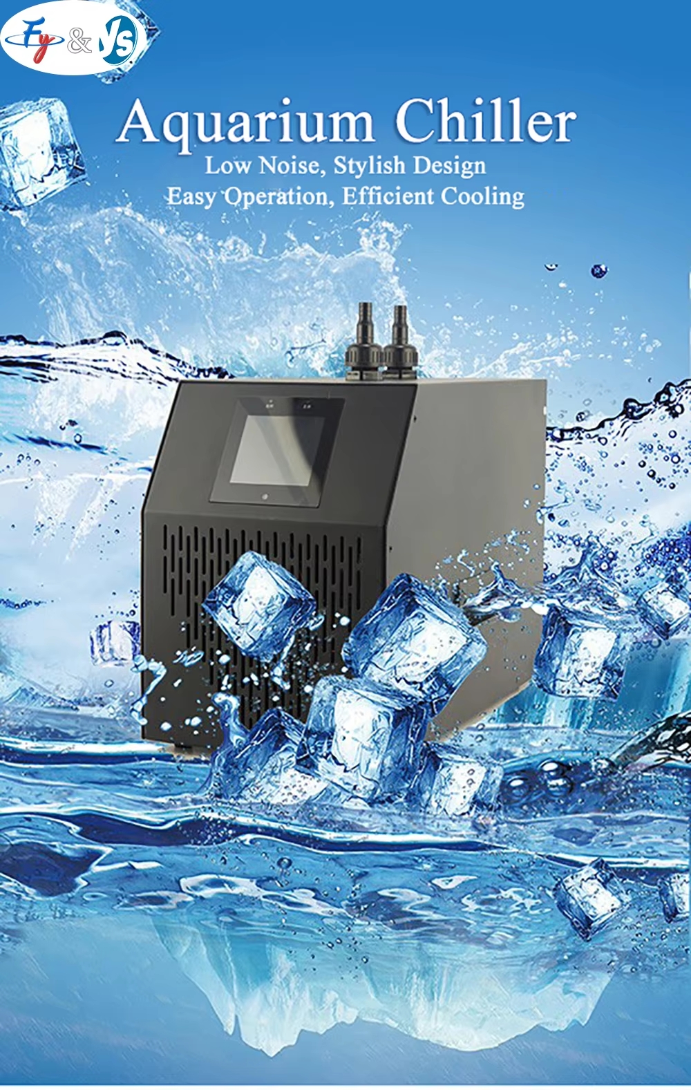 160L-500L Marine Tank Chiller  - đánh giá và giá Marine Aquarium Chiller