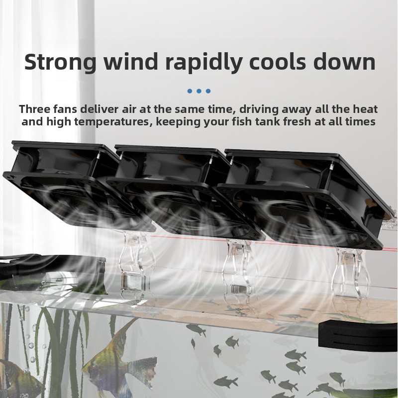 USB Smart Silent Cooling Fan A - đánh giá và giá Marine Aquarium Chiller